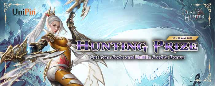 Hunting Prize with UniPin – Get Exclusive Item and UniPin Credits Bonus
